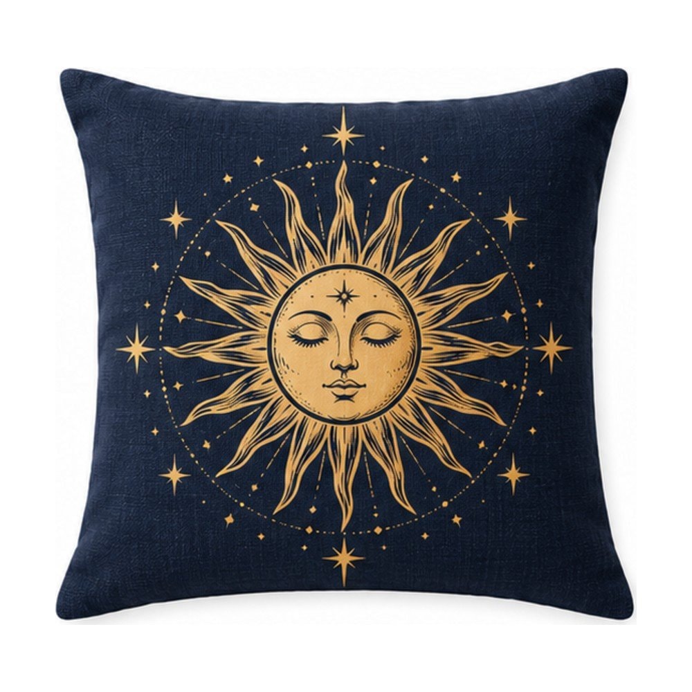 Grand Celestial Sun Pillow Cover